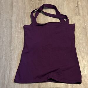 One Tooth Elegant Women's Purple Tank Top